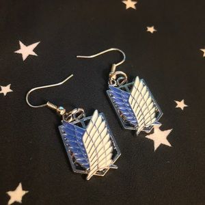 Survey Corps Pendant Earrings